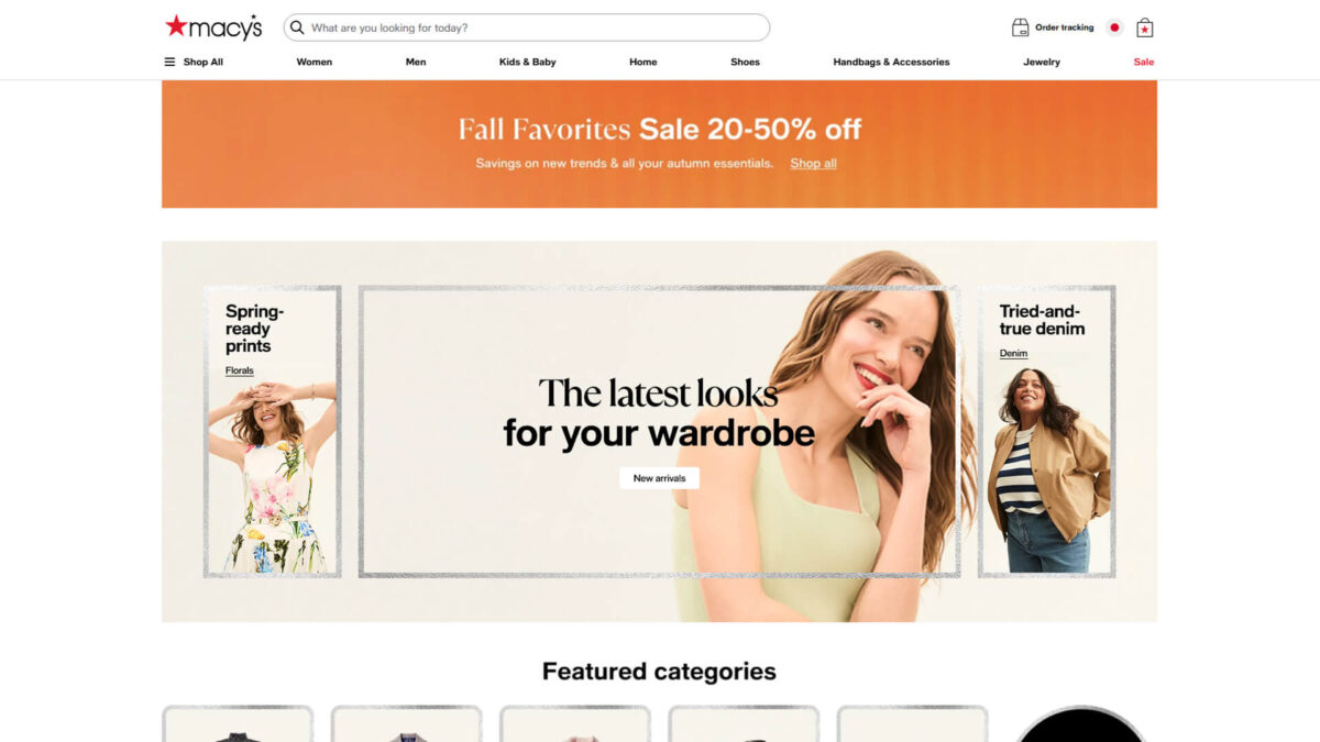 Macy’s公式サイトの基本情報と人気ブランドまとめ